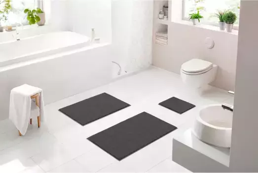 Базовый коврик для ванной Grund прямоугольный (50х80 см), цвет anthrazit