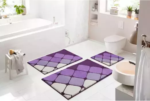 Базовый коврик для ванной Grund прямоугольный (50х60 см), цвет flieder