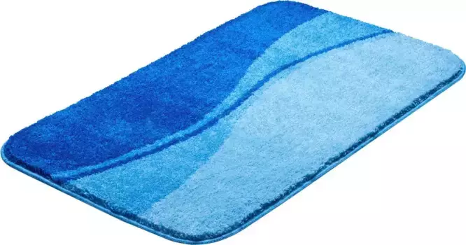 Базовый коврик для ванной Grund прямоугольный (65х115 см), синий