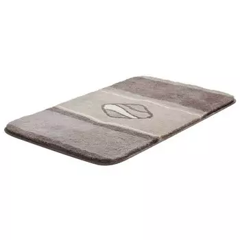 Базовый коврик для ванной JEWEL - 100% полиакрил ULTRASOFT, цвет: серо-коричневый, размер: 60х100 см GRUND