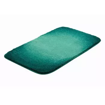 Базовый коврик для ванной ЛУНА - 100% полиакрил SUPERSOFT, цвет: бензин, размер: 60х100 см GRUND, зеленый