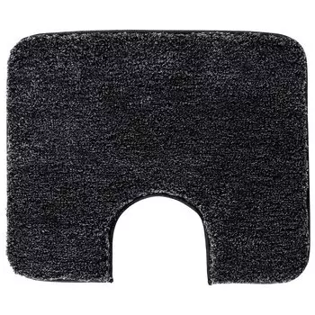 Базовый коврик для ванной МЕЛАНЖ - 100% полиакрил УЛЬТРАСОФТ, цвет: серебро, размер: 50х80 см GRUND