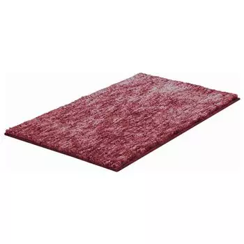Базовый коврик для ванной MIRAGE - 100% полиэстер POWERSOFT, цвет: рубиновый, размер: 60х100 см GRUND, красный