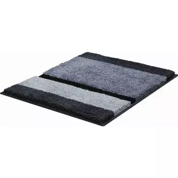 Базовый коврик для ванной ROOM - 100% полиакрил SUPERSOFT, цвет: антрацит, размер: 50х60 см GRUND, черный