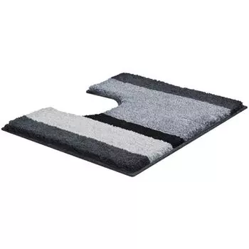 Базовый коврик для ванной ROOM - 100% полиакрил SUPERSOFT, цвет: антрацит, размер: 50х60 см A GRUND, черный
