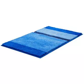 Базовый коврик для ванной ROOM - 100% полиакрил SUPERSOFT, цвет: синий, размер: 70х120 см GRUND
