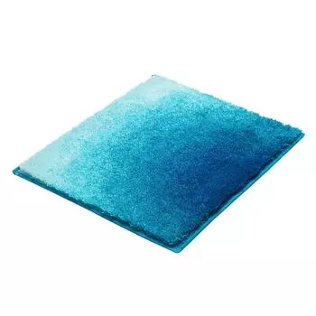 Базовый коврик для ванной SUNSHINE - 100% полиакрил SUPERSOFT, цвет: бирюзовый, размер: 50х60 см GRUND, синий