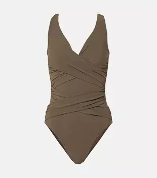 Базовый купальник Karla Colletto, цвет sage