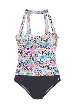 Базовый купальник LASCANA, цвет White Print