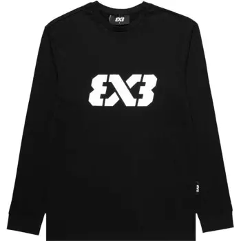 Базовый лонгслив Performance 3x3, черный