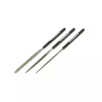 Базовый набор напильников — гладкая двойная резка, Tools (Tamiya)
