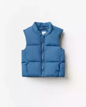 Базовый однотонный жилет Sfera, синий