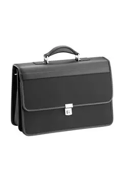 Базовый портфель с отделением для ноутбука 43 см d & n, черный