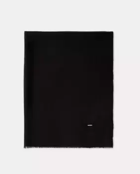 Базовый шарф из 100% шерсти Latouche, черный