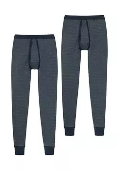 Базовый слой 2-PACK MELANGE Schiesser, темно-синий