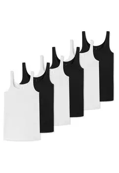 Базовый слой 6ER PACK TEENS Schiesser, черный