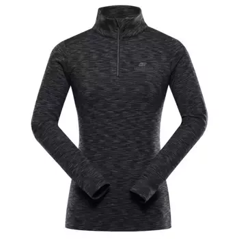 Базовый слой Alpine Pro Qada long sleeve, черный