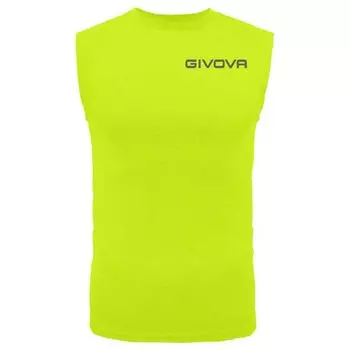 Базовый слой без рукавов Givova Corpus 1, желтый
