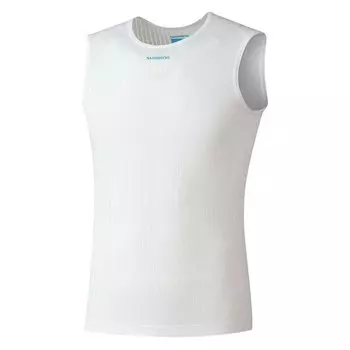 Базовый слой без рукавов Shimano Vertex Base Layer, белый