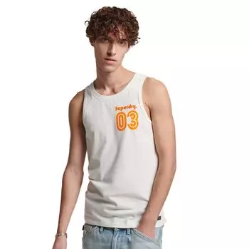Базовый слой без рукавов Superdry Vintage Terrain Classic, белый