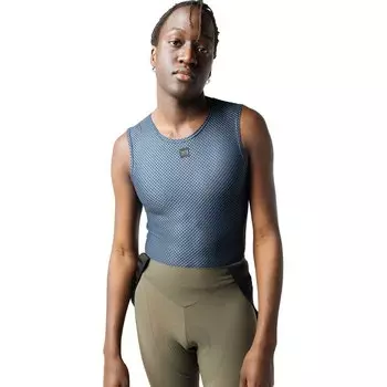 Базовый слой без рукавов Tactic, синий