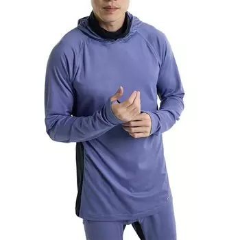 Базовый слой Burton Midweight X Long Neck Hooded Top, цвет Slate Blue