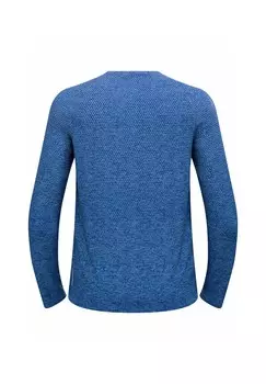 Базовый слой CREW NECK ESSENTIAL SEAMLESS ODLO, синий