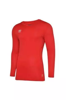 Базовый слой Elite с V-образным вырезом и длинными рукавами Umbro, зеленый