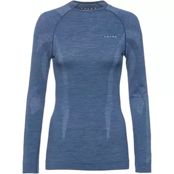 Базовый слой FALKE Performance Shirt Wool Tech, синий