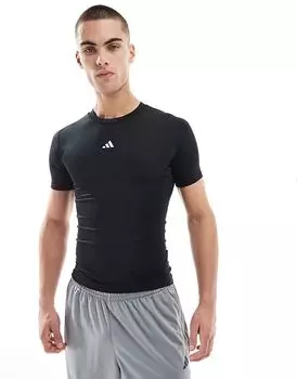 Базовый слой футболка adidas Training Tech Fit черного цвета adidas performance