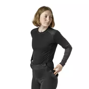 Базовый слой GripGrab Merino Blend Thermal long sleeve, черный