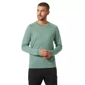 Базовый слой Helly Hansen Durawool Crew Long, зеленый