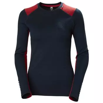 Базовый слой Helly Hansen Lifa Merino Midweight Crew, синий