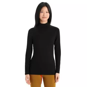 Базовый слой Icebreaker 260 Tech Turtleneck, черный