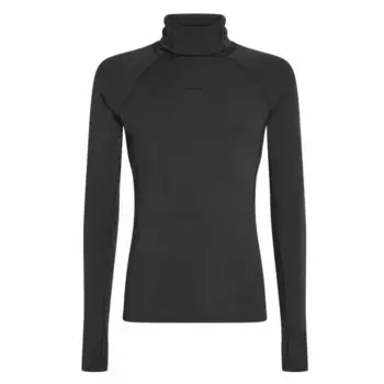 Базовый слой Icebreaker 300 MerinoFine Polar Roll Neck long sleeve, черный