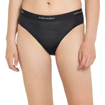 Базовый слой Icebreaker Merino 125 Cool-Lite Sprite Hipster panties, черный