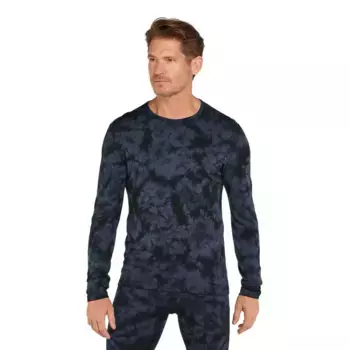 Базовый слой Icebreaker Merino 200 Oasis Cloud Dye, черный/серый