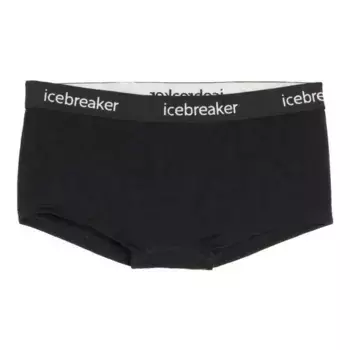 Базовый слой Icebreaker Sprite Hot Merino boxers, черный