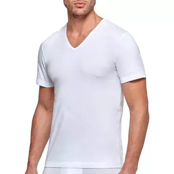 Базовый слой Impetus Homewear Oeko-Tex Short Sleeve V Neck, белый