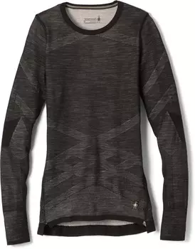 Базовый слой Intraknit Thermal Merino Crew - женский Smartwool, черный