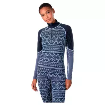 Базовый слой Kari Traa Malia long sleeve, синий