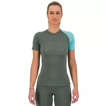 Базовый слой Karpos Dinamico Merino 130 Short, зеленый