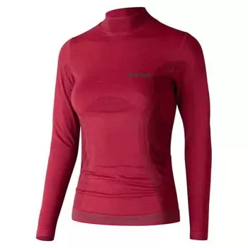 Базовый слой Lenz Merino 6.0 Turtle Neck, красный