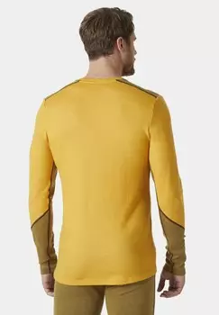 Базовый слой LIFA MIDWEIGHT CREW Helly Hansen, желтый
