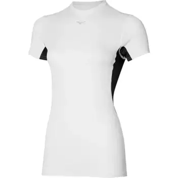 Базовый слой Mizuno Mid Weight-Light short sleeve, белый