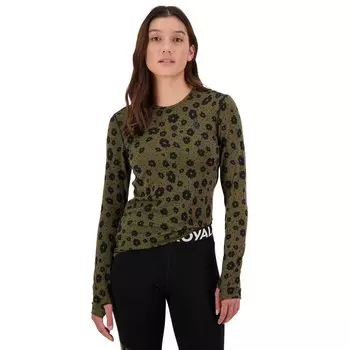 Базовый слой Mons Royale Cascade Flex, зеленый