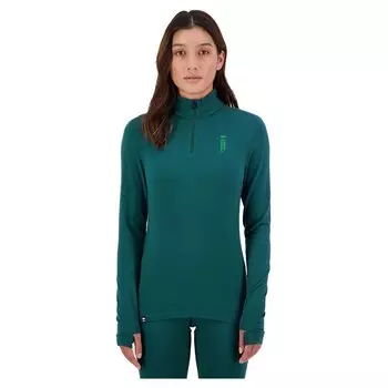 Базовый слой Mons Royale Cascade Flex, зеленый