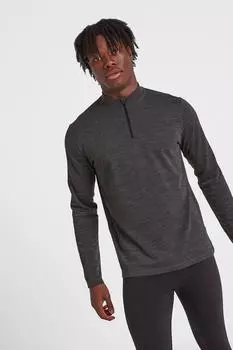 Базовый слой «Невис» с воротником на молнии TOG24, серый