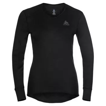 Базовый слой Odlo V Neck Active Warm Eco, черный