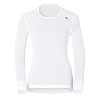 Базовый слой Odlo Warm Crew, белый